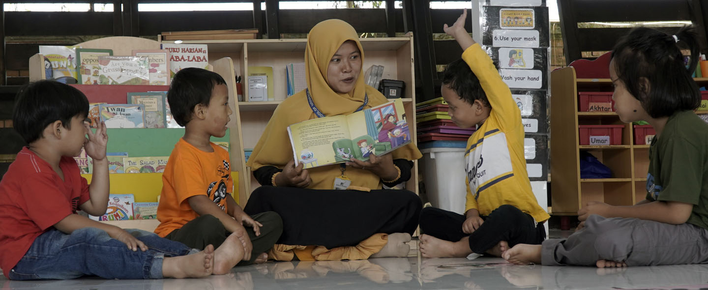 Kegiatan belajar jenjang Playgroup dan Taman Kanak-kanak